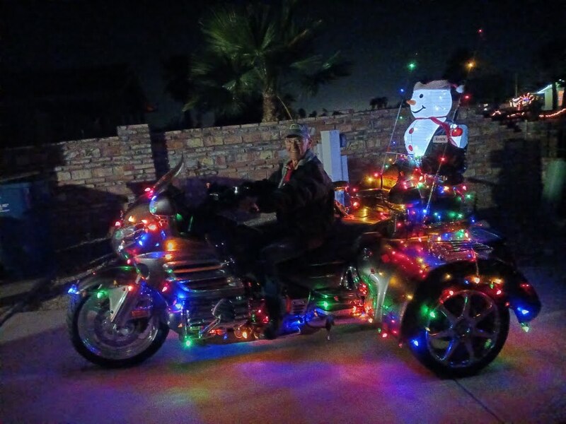 Crutch's Christmas ride, Dec 2025