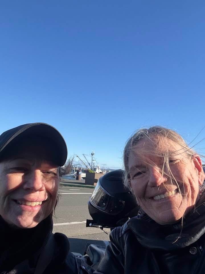 Westport trip, Sandy and Fiona, 01-15-26