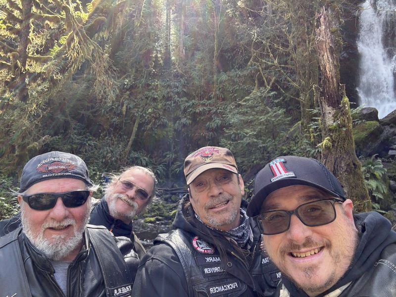 Easter ride, Tanker Bob, Kraken John, Piledriver Mark, Pork Chop Gary, 04-05-26